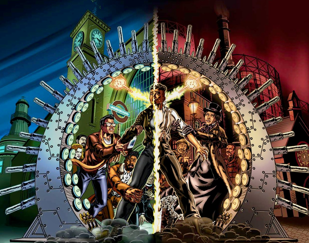 Time travel, spirit guides and topical terror in new sci-fi series