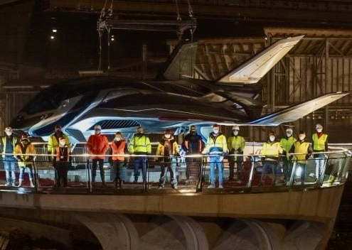 Avengers assemble as Nick Fury’s Marvel-lous quinjet lands in Paris