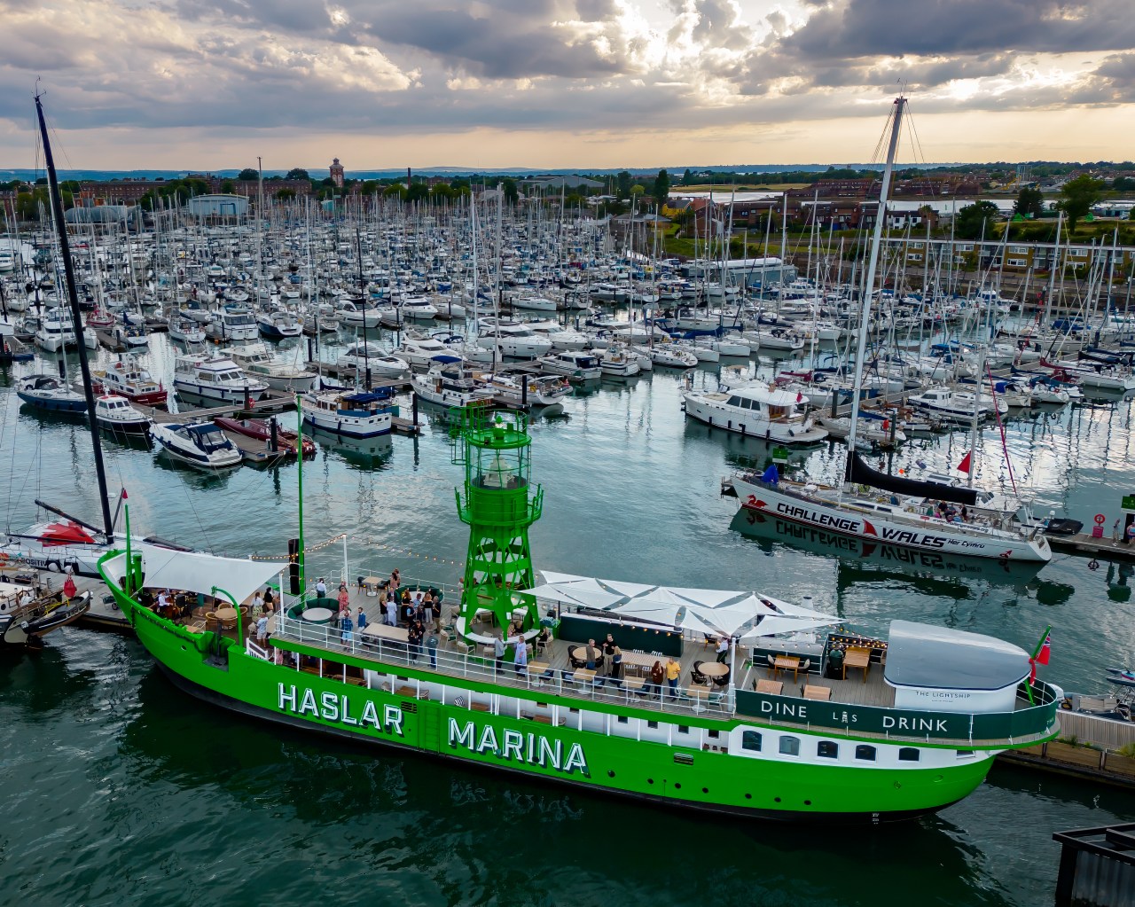 Historic lightship now floats the boat of fine dining&nbsp;foodies