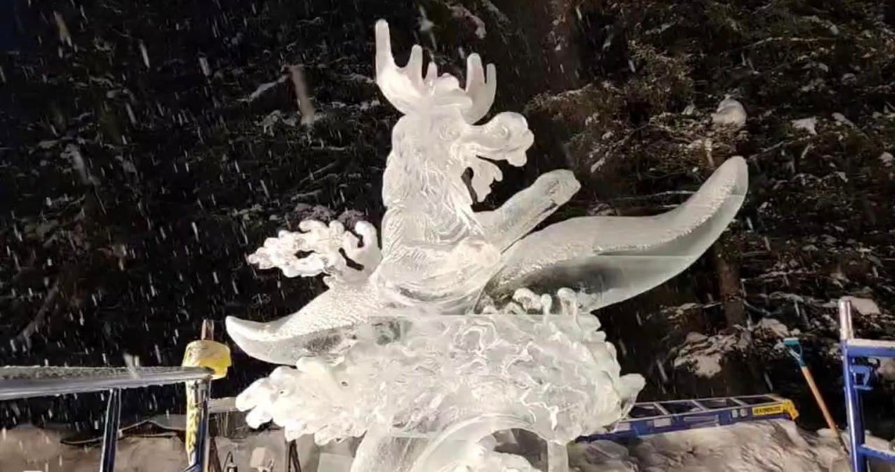 Ice work if you can get it. Art that’s here today, gone&nbsp;tomorrow.